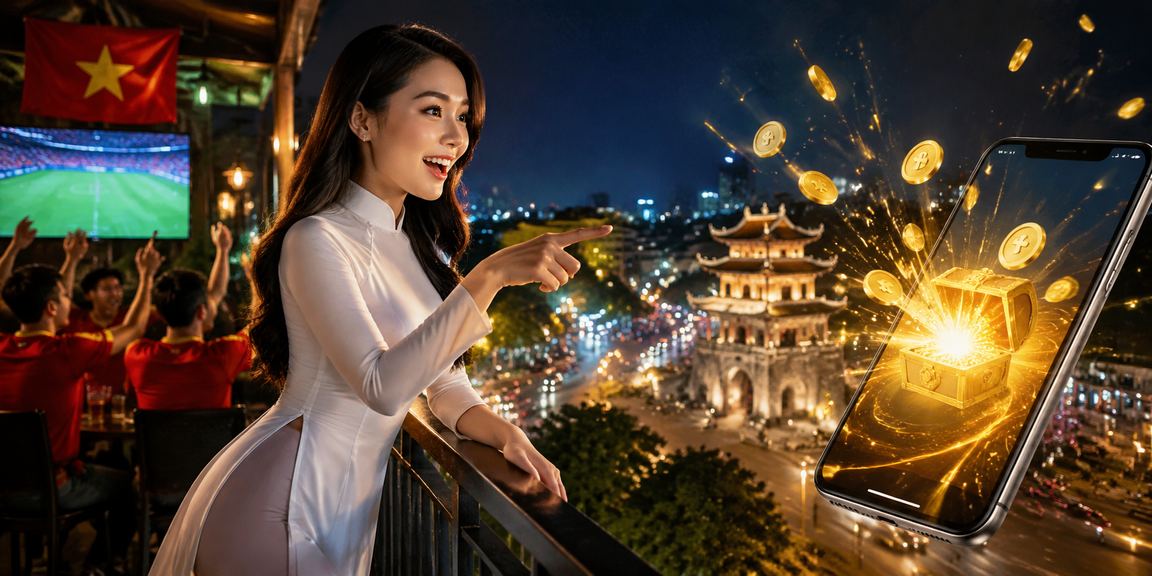 Cô gái Hà Nội mặc áo dài nhận thưởng nạp tiền lần đầu tại 1853