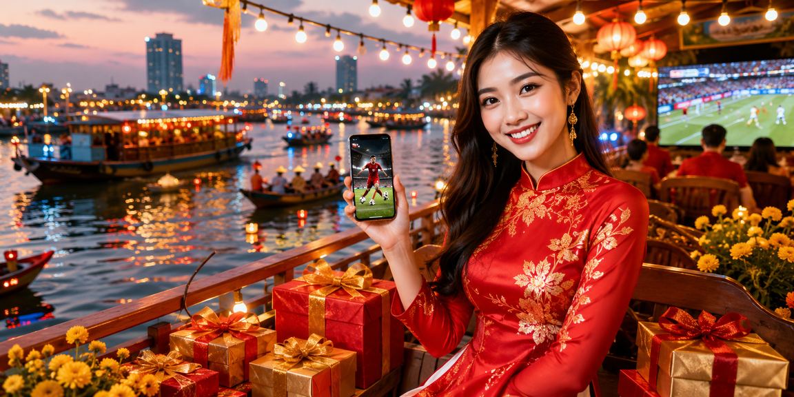 Người dùng sử dụng nền tảng 1853 an toàn trên bãi biển Mekong